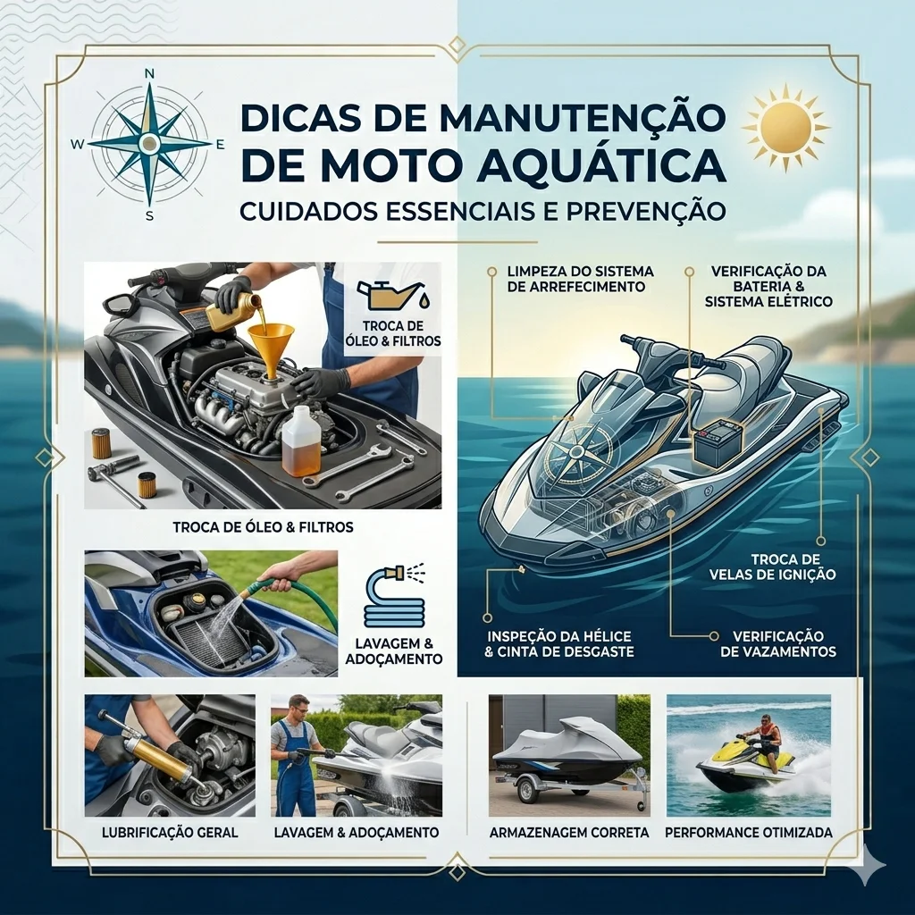 Clique para ver: Dicas de manutenção de Moto Aquática - Jet Ski Dicas de manutenção de Moto Aquática - Jet Ski