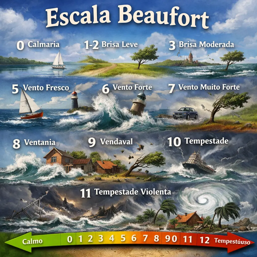 Clique para ver: Escala Beaufort Escala Beaufort
