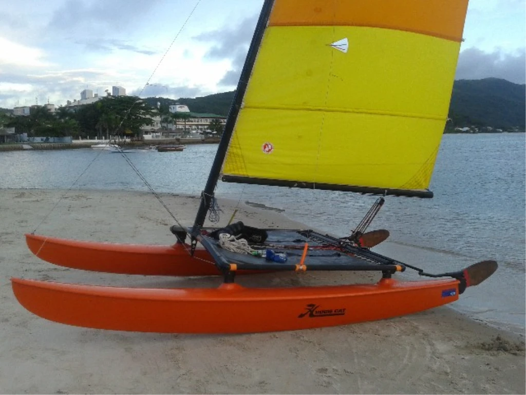 ホビーキャット14 Hobiecat 14 - Ficha Técnica Veleiro Hobie cat brasil